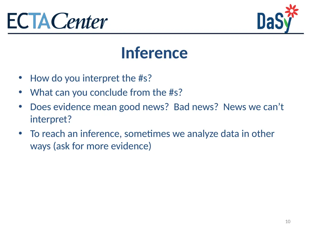 1 Data, Now What? Skills for Analyzing and - slide 10 of 40