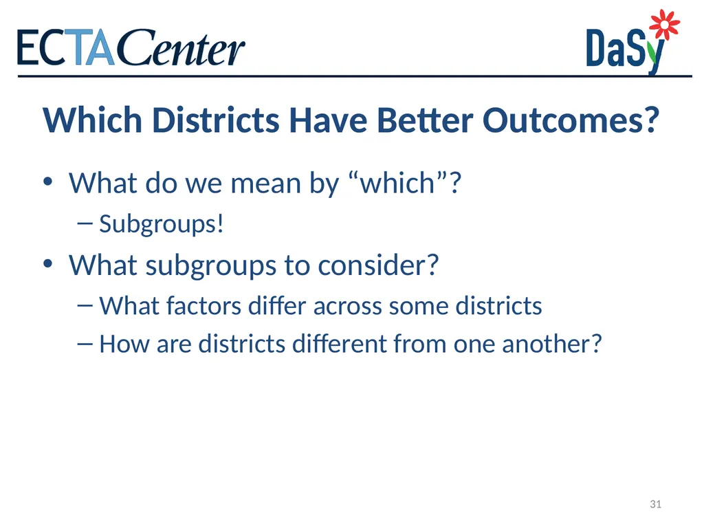 1 Data, Now What? Skills for Analyzing and - slide 31 of 40