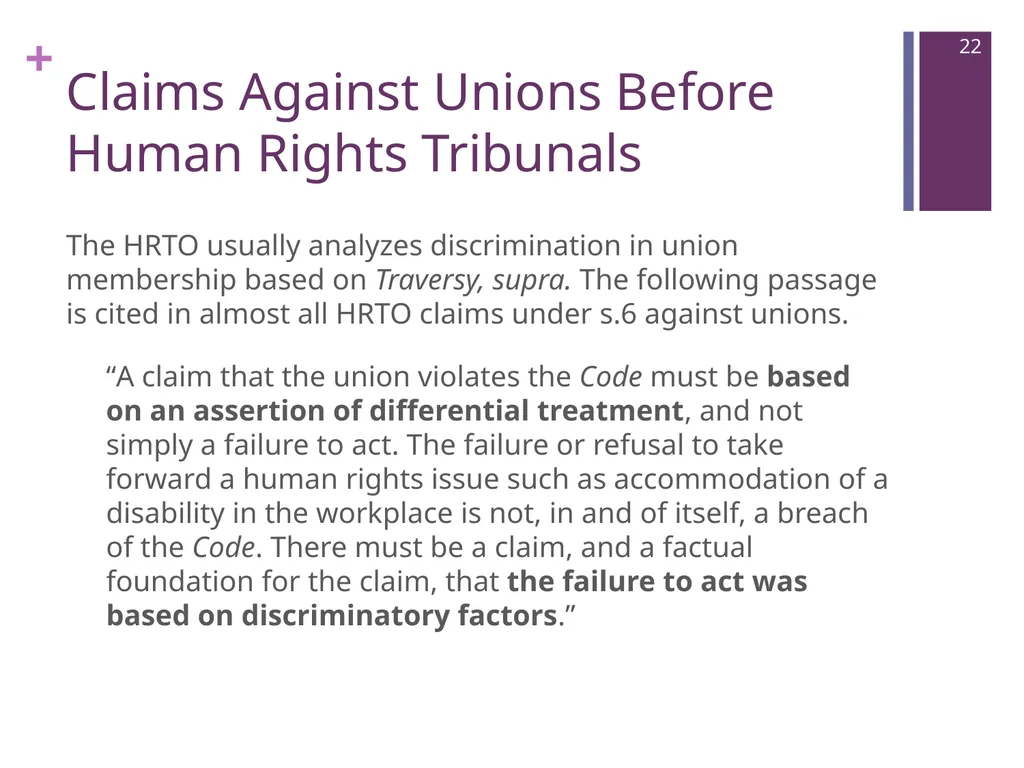 Where Are We Now? Unions’ Post-Weber - slide 22 of 37