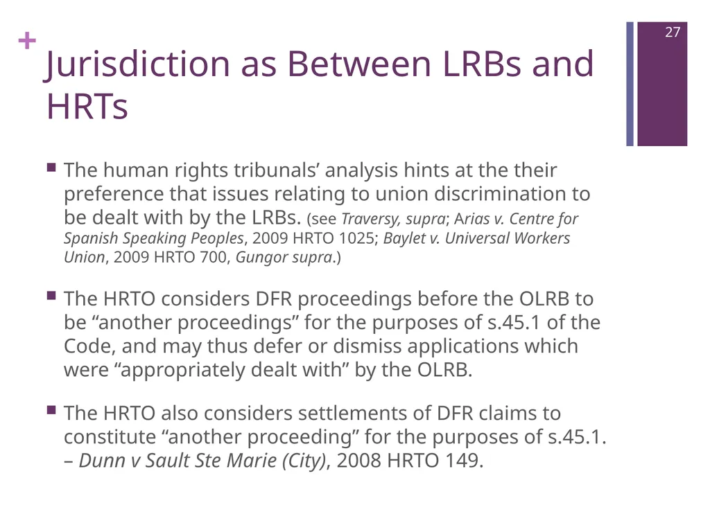 Where Are We Now? Unions’ Post-Weber - slide 27 of 37