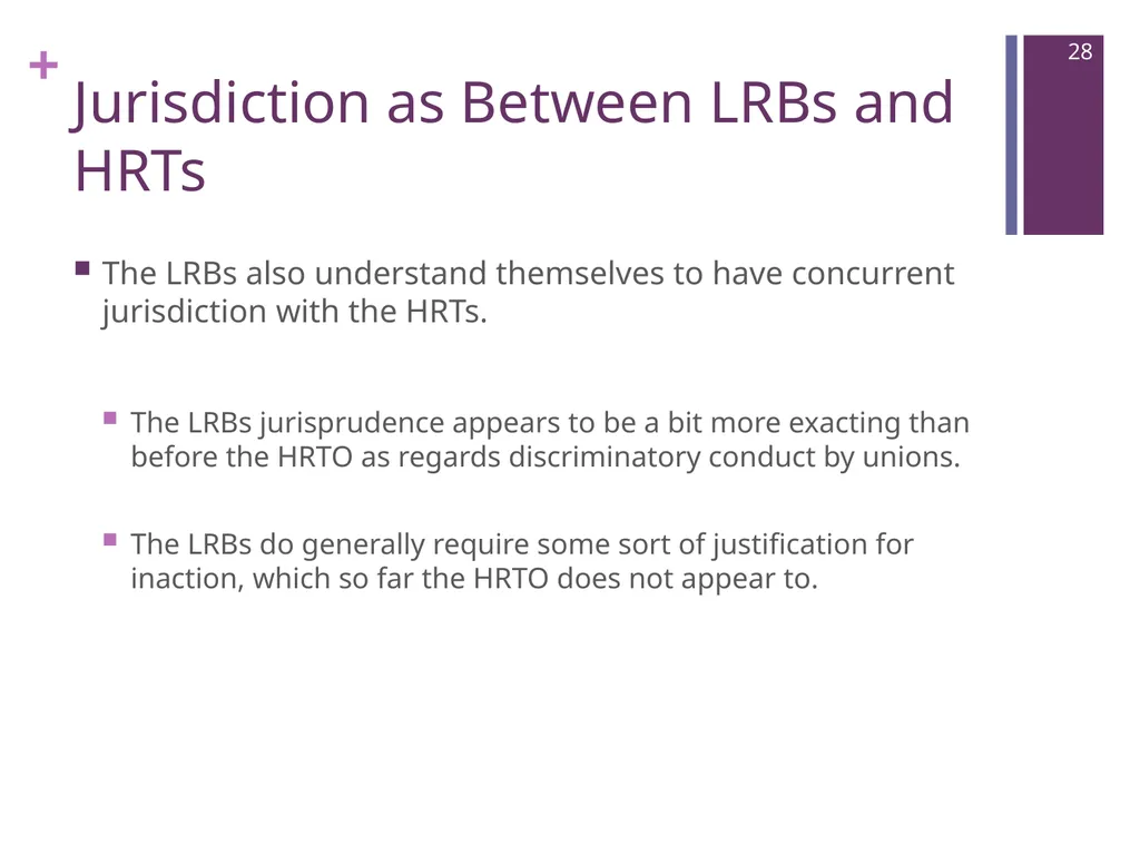Where Are We Now? Unions’ Post-Weber - slide 28 of 37