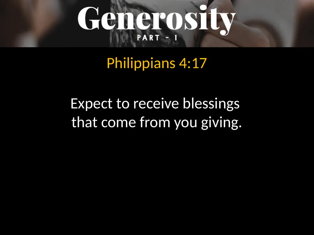2 Corinthians chapters 8 & 9 The churches of - slide 17 of 17