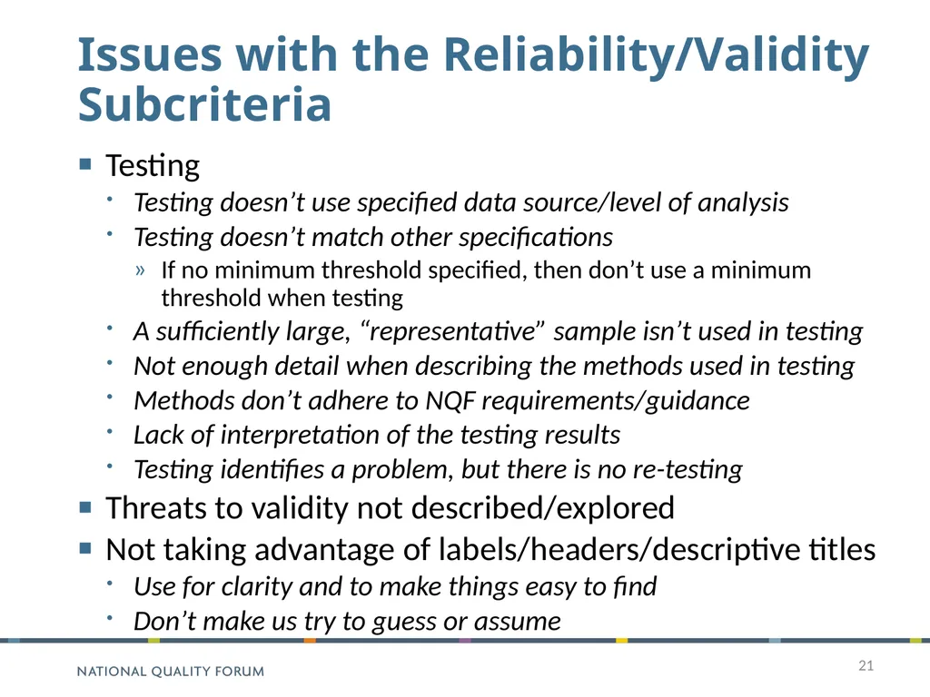 Presenter: Karen Johnson, MS, Senior Director, - slide 21 of 31