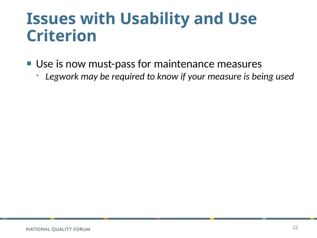 Presenter: Karen Johnson, MS, Senior Director, - slide 22 of 31