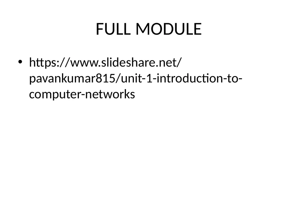 SDC3IT09 - Basic Networking Concepts MODULE-1 - slide 21 of 35