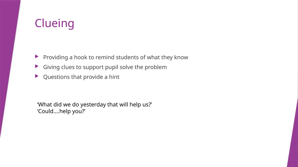 Scaffolding RBWM Teaching Assistant Training Anne - slide 10 of 14