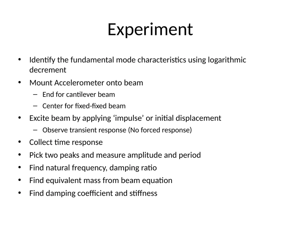 Estimation of Fundamental Natural Frequency, - slide 4 of 12
