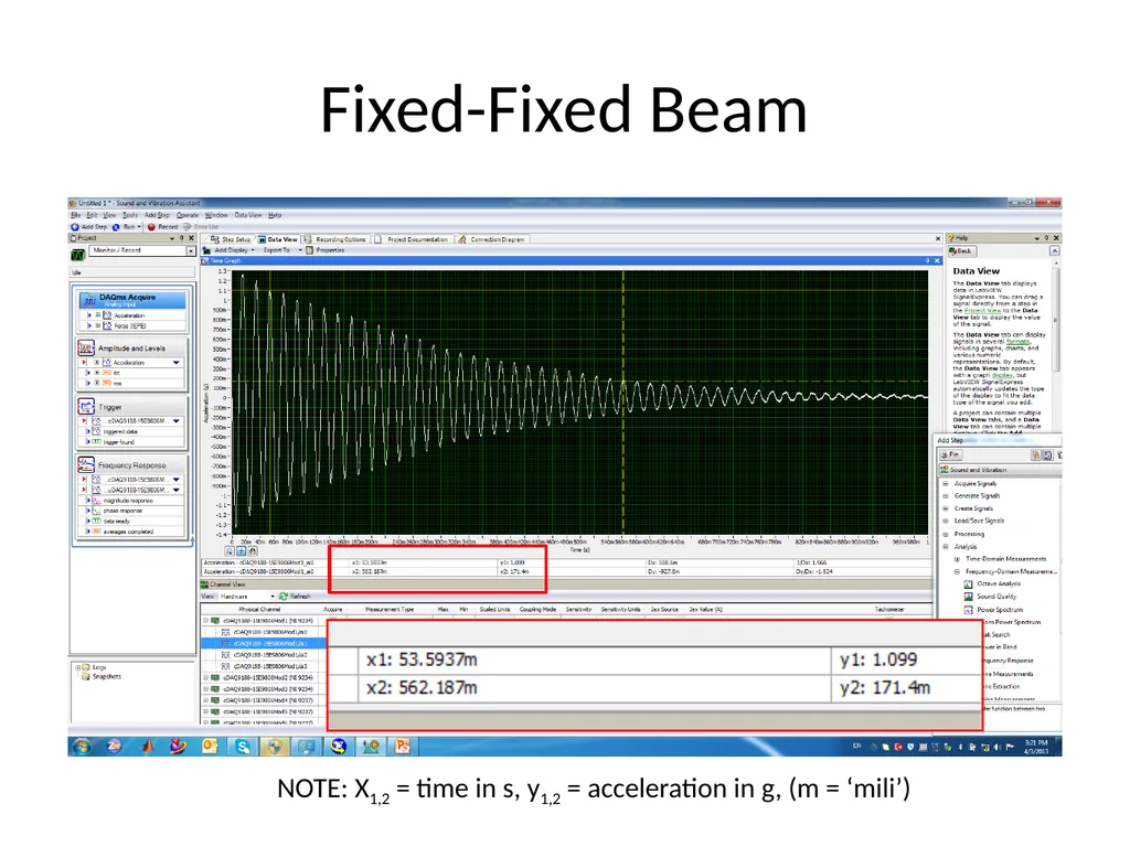 Estimation of Fundamental Natural Frequency, - slide 10 of 12