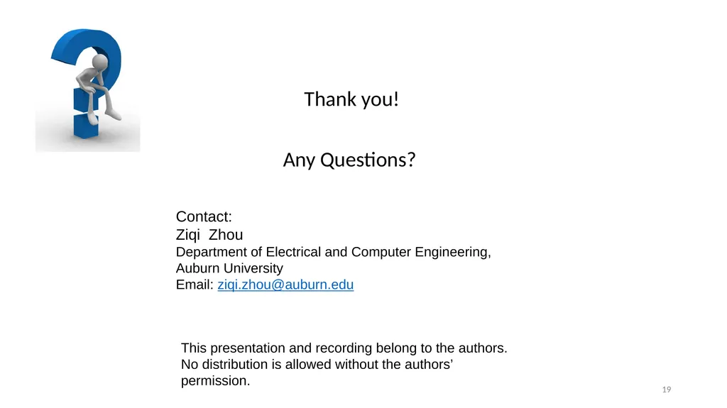 Defect Characterization and Testing of - slide 19 of 19