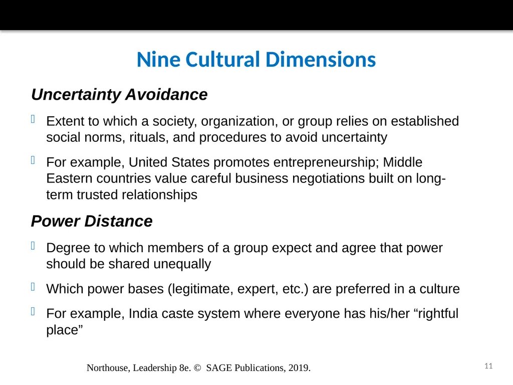 Culture and Leadership Chapter 16 Northouse, - slide 11 of 28