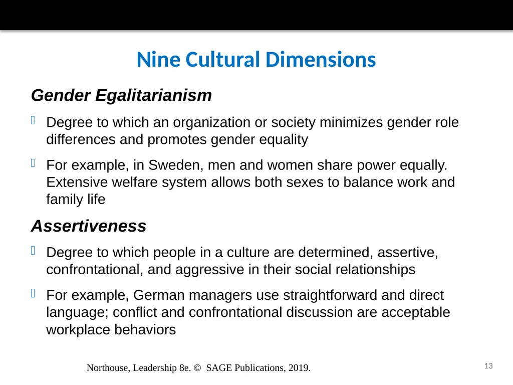 Culture and Leadership Chapter 16 Northouse, - slide 13 of 28