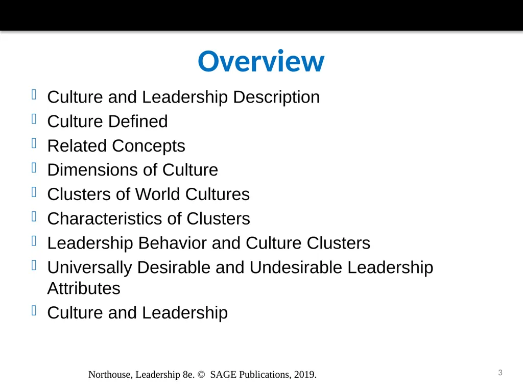 Culture and Leadership Chapter 16 Northouse, - slide 3 of 28
