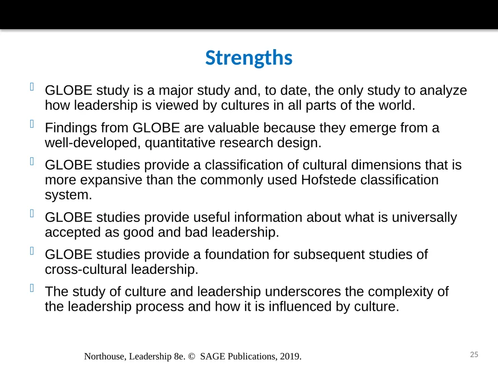 Culture and Leadership Chapter 16 Northouse, - slide 25 of 28