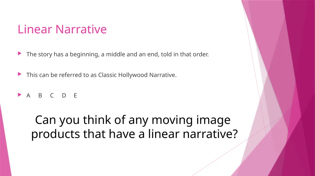 Narrative – what the specification says… Narrative - slide 6 of 17