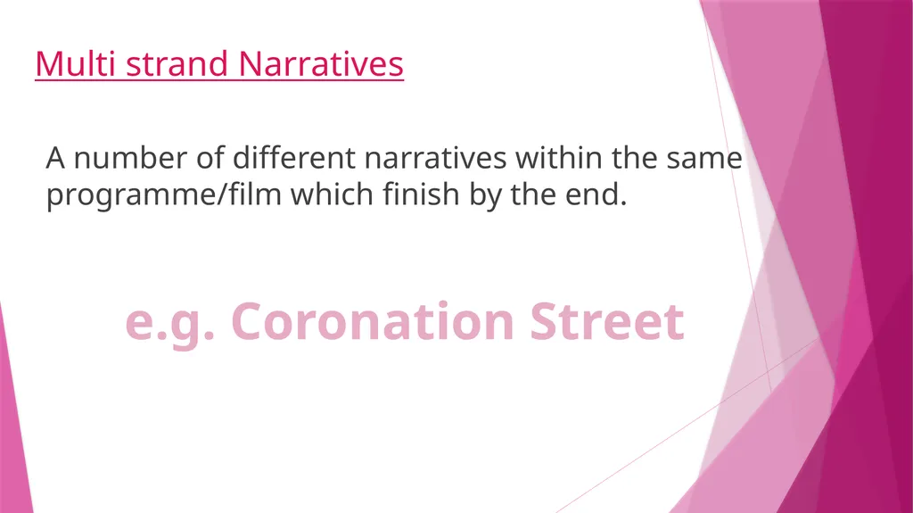 Narrative – what the specification says… Narrative - slide 15 of 17