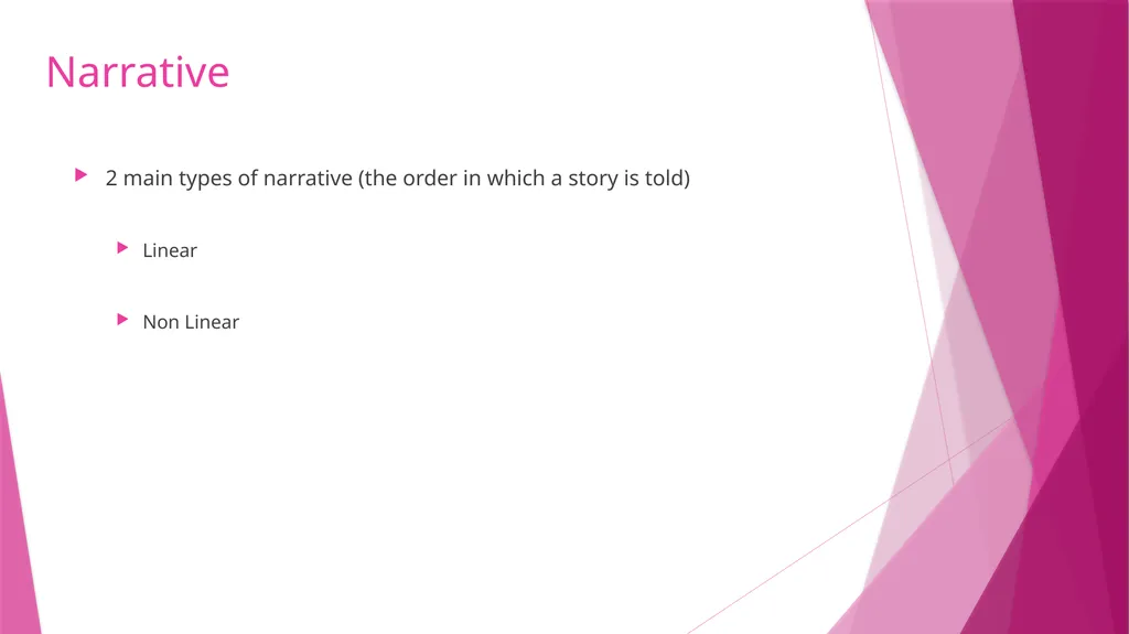Narrative – what the specification says… Narrative - slide 5 of 17