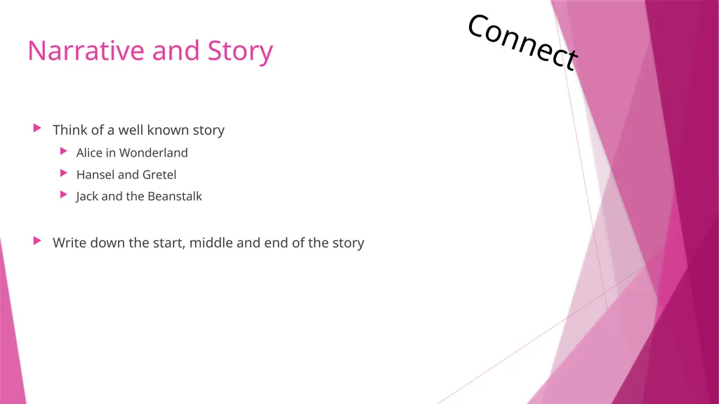 Narrative – what the specification says… Narrative - slide 3 of 17