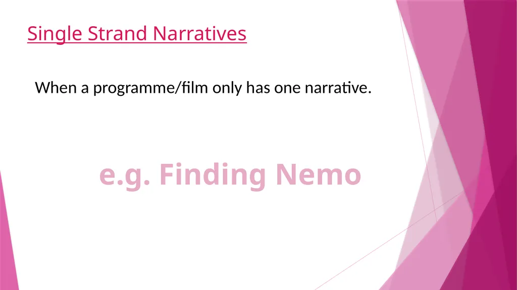 Narrative – what the specification says… Narrative - slide 14 of 17