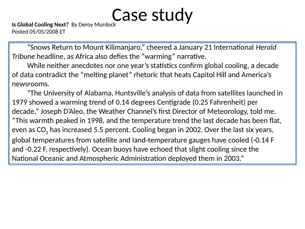 Agnotology as a teaching tool Dan Bedford - slide 24 of 35