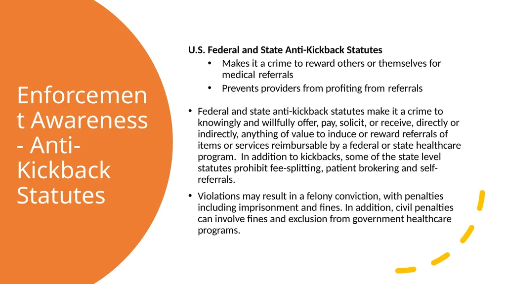 Fraud, Waste & Abuse Overview: General Compliance - slide 17 of 22