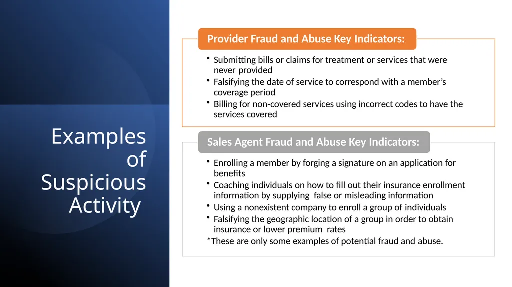 Fraud, Waste & Abuse Overview: General Compliance - slide 9 of 22