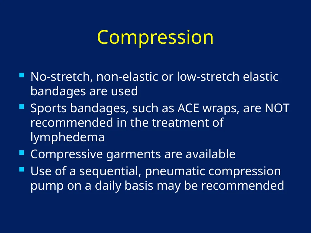 Lymphatic Disorders References Therapeutic - slide 28 of 44