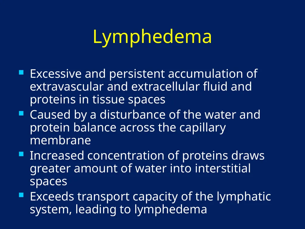 Lymphatic Disorders References Therapeutic - slide 5 of 44