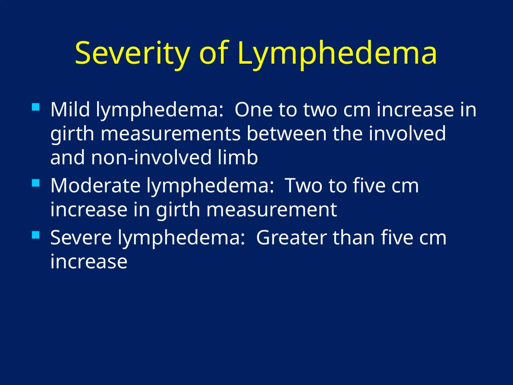 Lymphatic Disorders References Therapeutic - slide 13 of 44