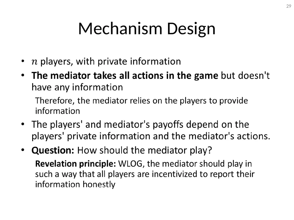Mediation in Extensive-Form Games Brian Hu Zhang - slide 29 of 46