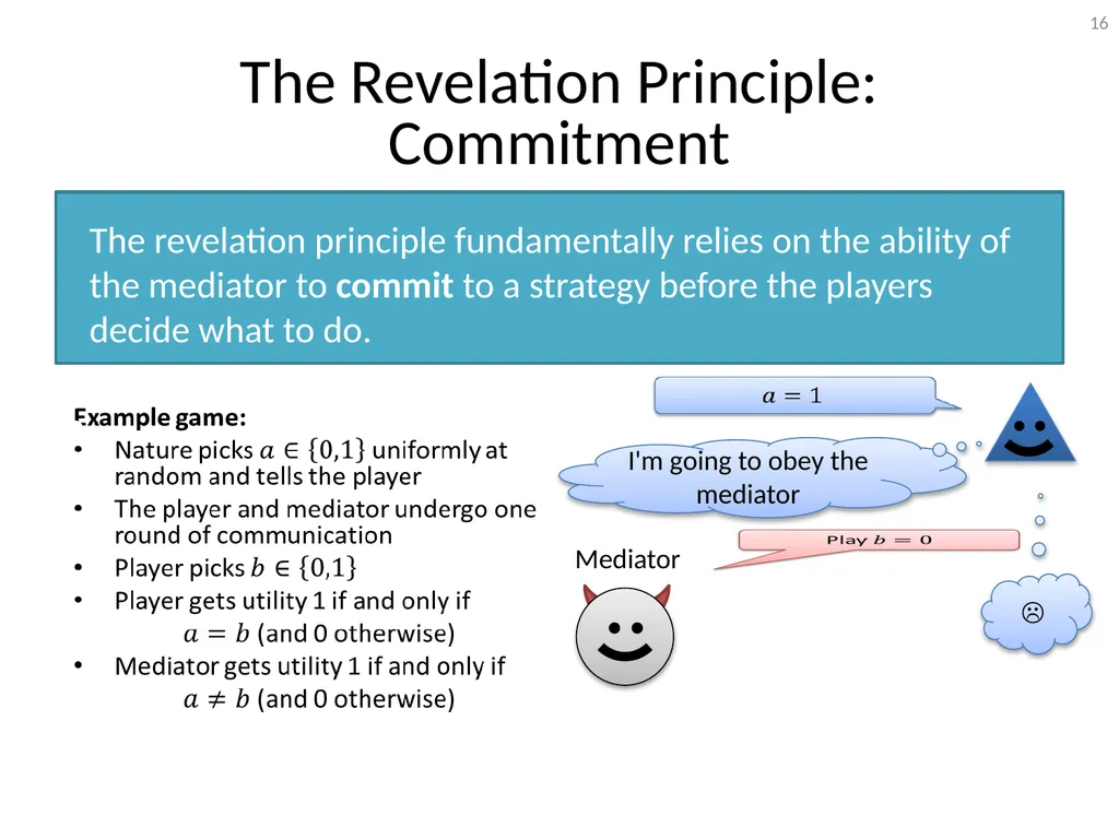 Mediation in Extensive-Form Games Brian Hu Zhang - slide 16 of 46