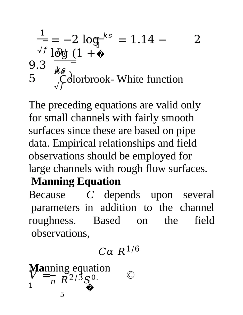 Open-Channel Flow Contents Free surface flow - slide 53 of 84