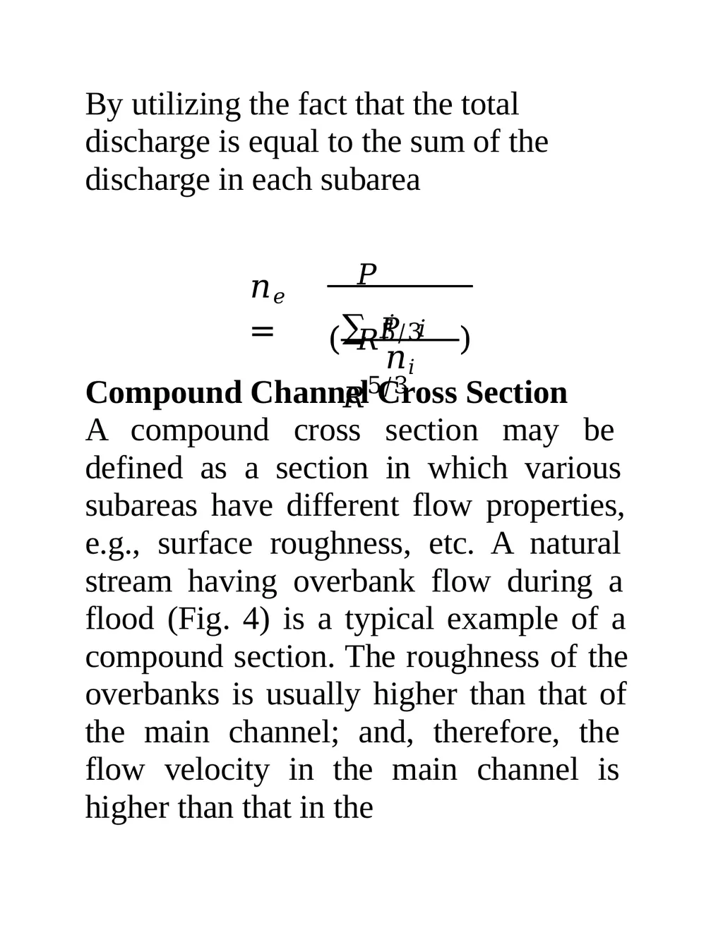 Open-Channel Flow Contents Free surface flow - slide 63 of 84