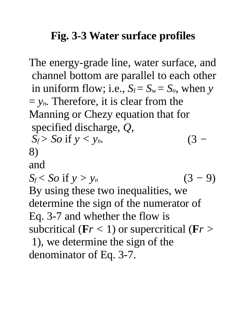 Open-Channel Flow Contents Free surface flow - slide 81 of 84
