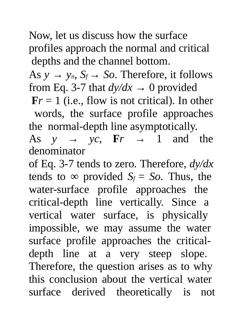 Open-Channel Flow Contents Free surface flow - slide 82 of 84