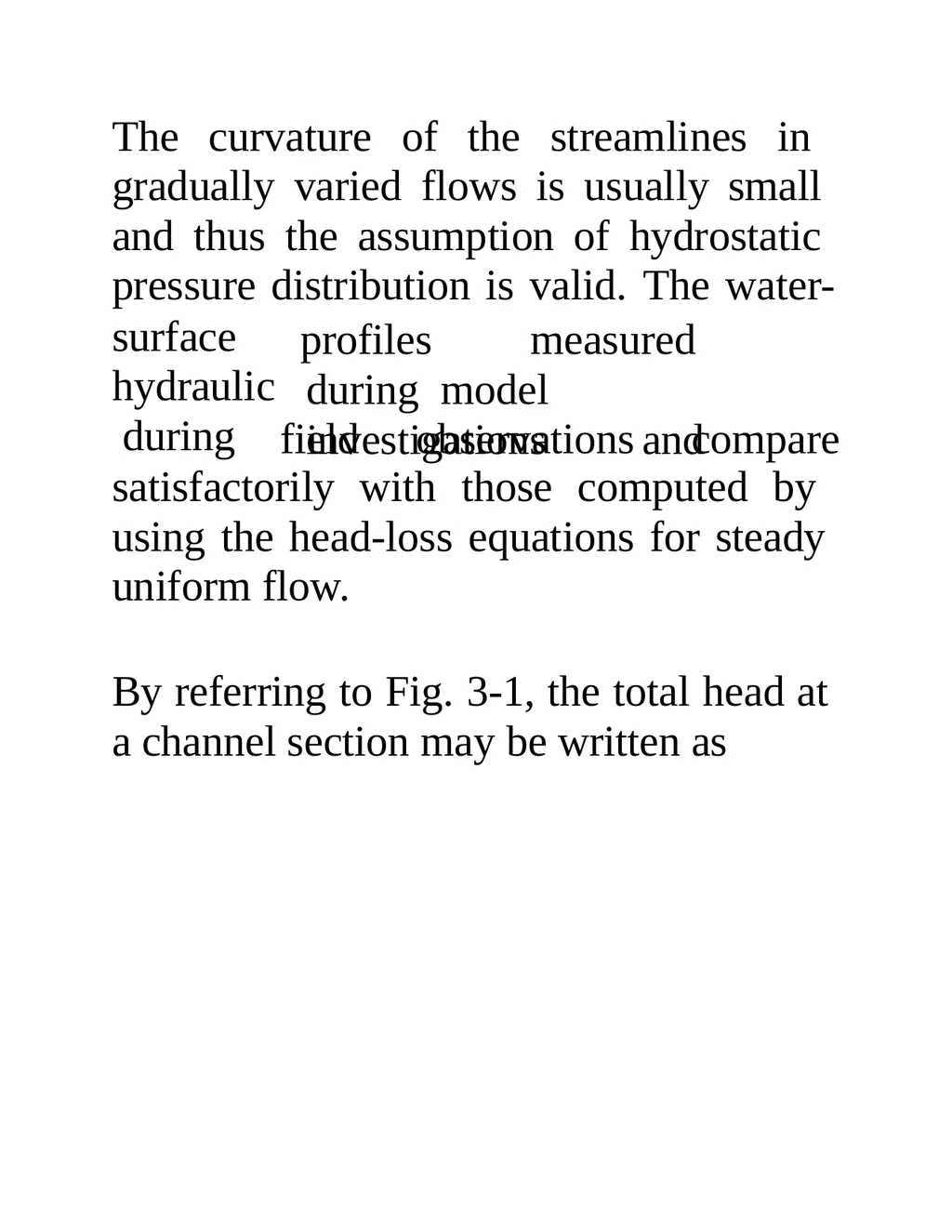 Open-Channel Flow Contents Free surface flow - slide 71 of 84