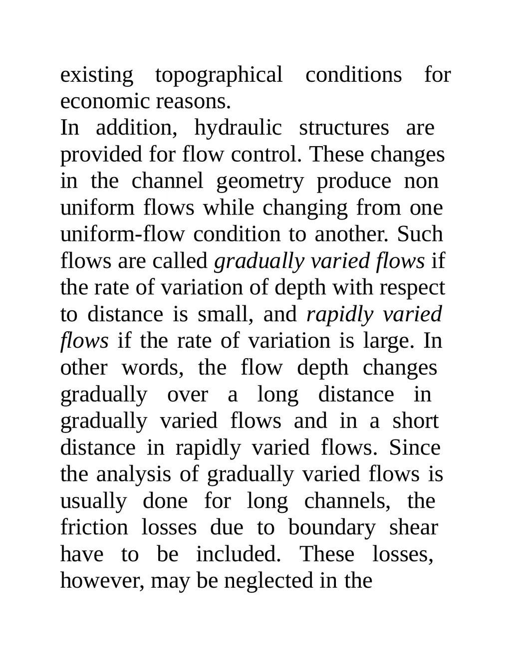 Open-Channel Flow Contents Free surface flow - slide 68 of 84