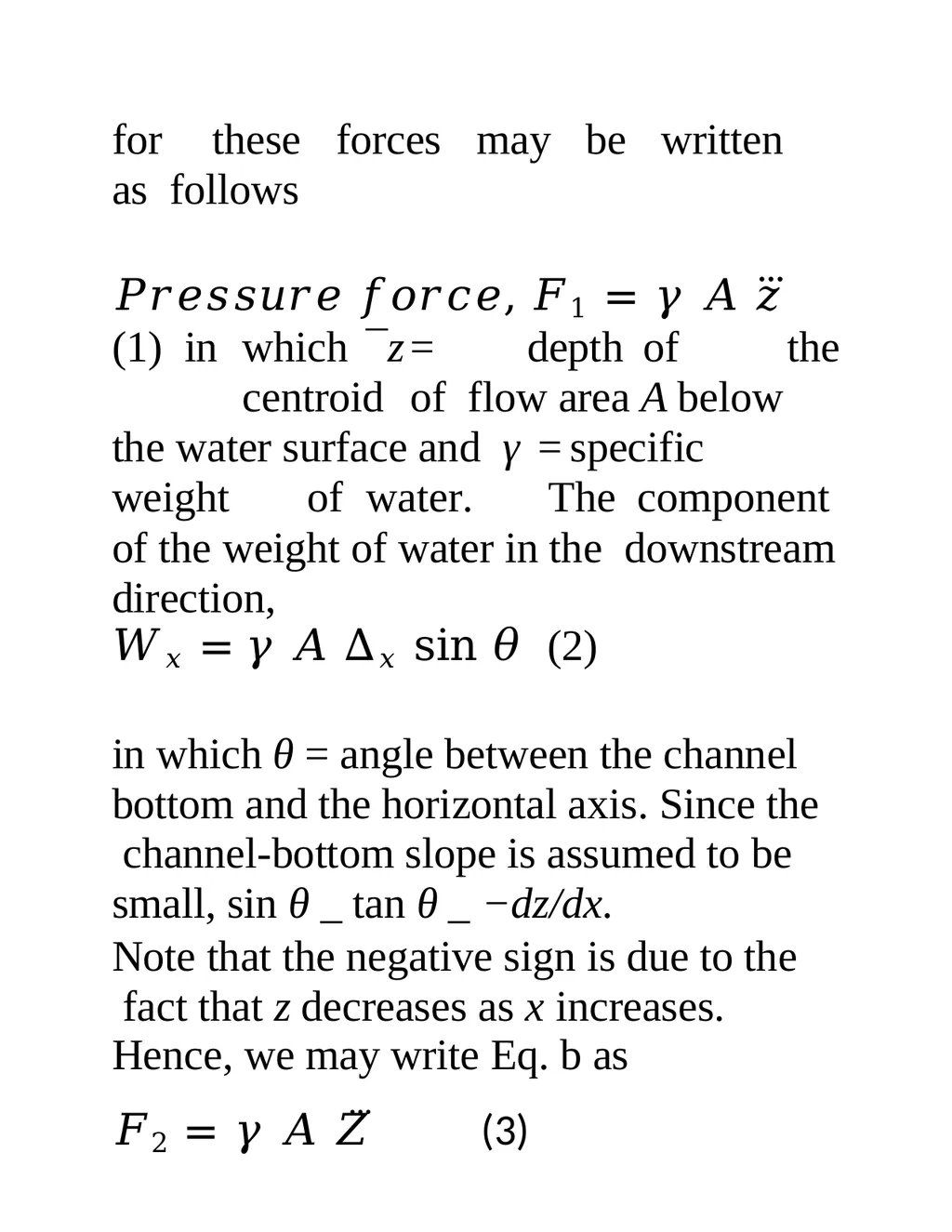 Open-Channel Flow Contents Free surface flow - slide 43 of 84
