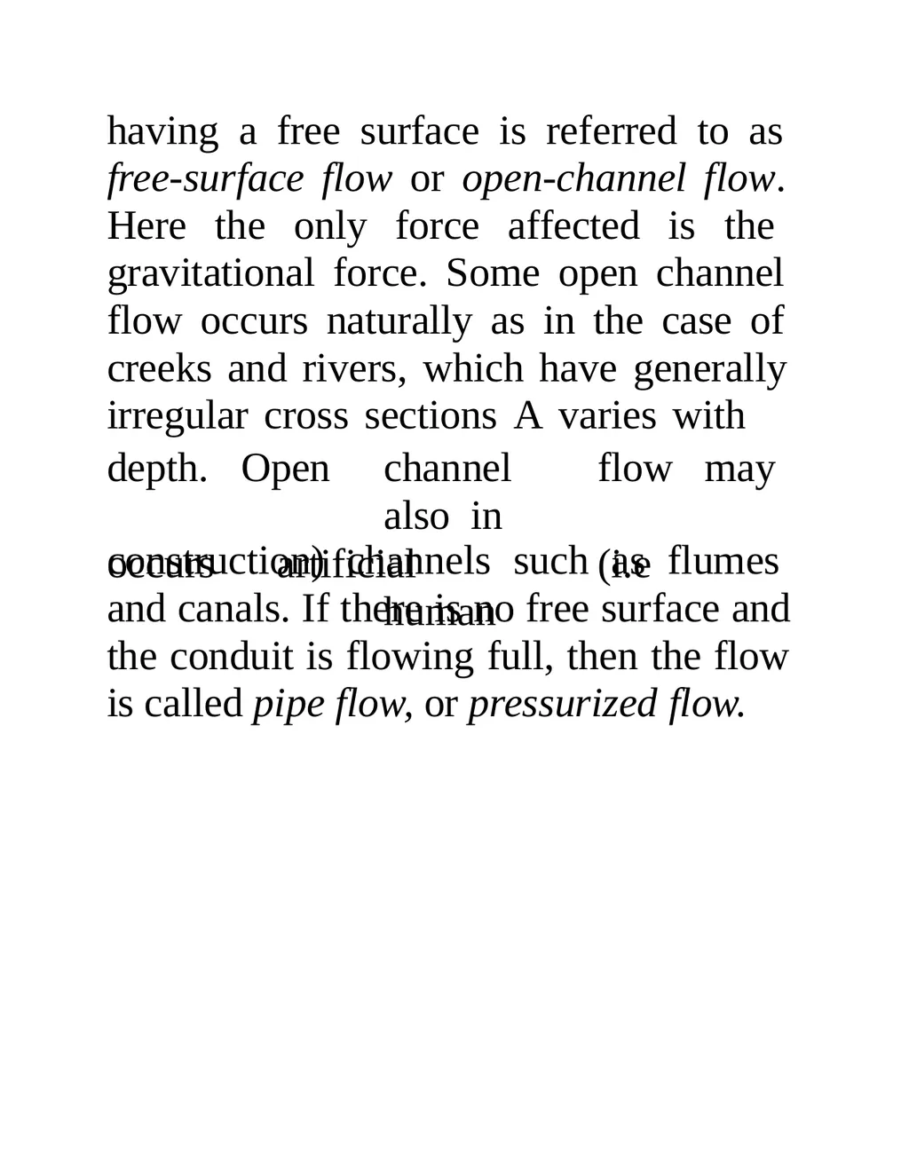 Open-Channel Flow Contents Free surface flow - slide 2 of 84