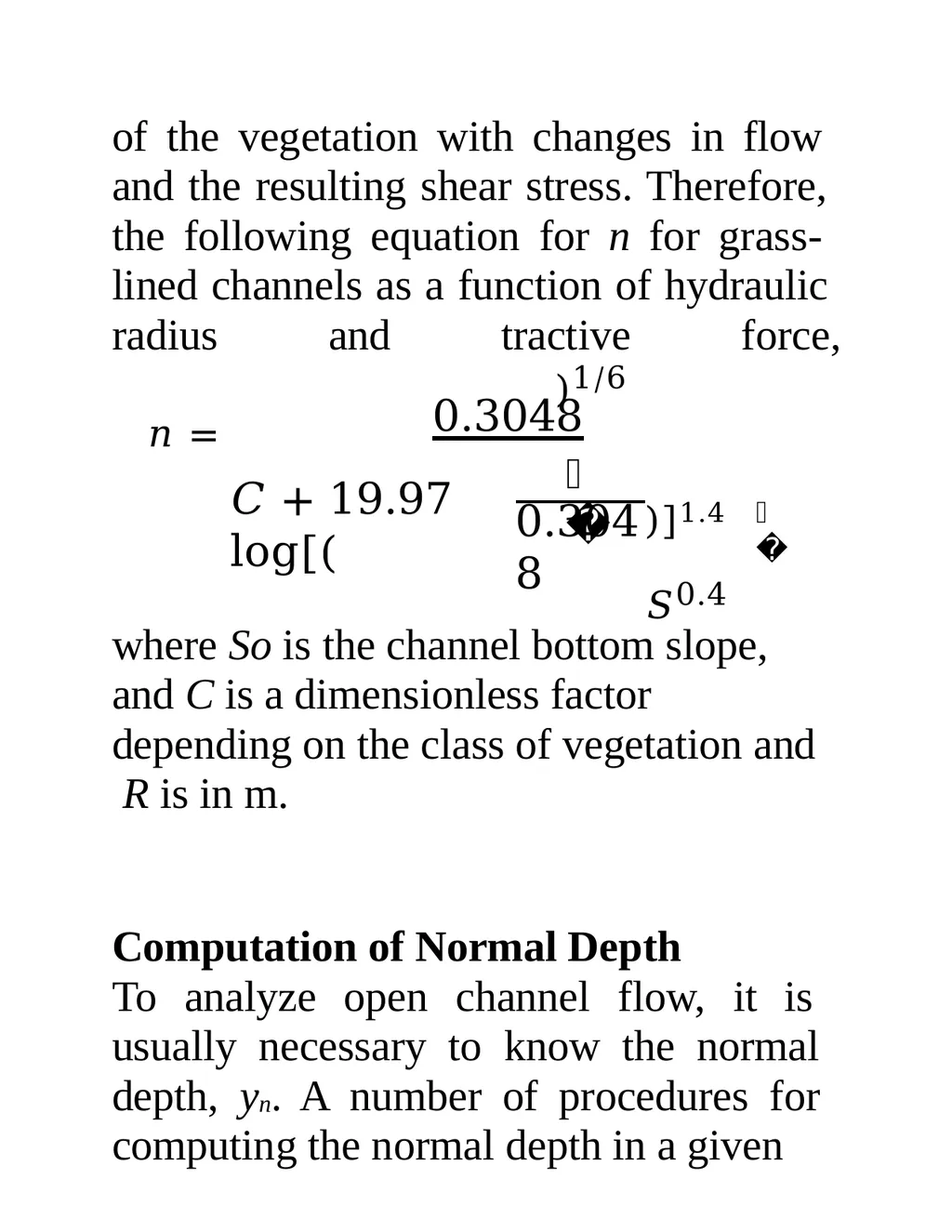 Open-Channel Flow Contents Free surface flow - slide 57 of 84