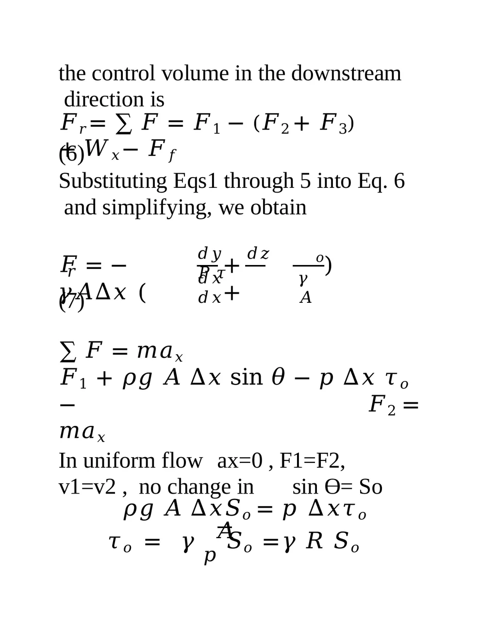 Open-Channel Flow Contents Free surface flow - slide 45 of 84