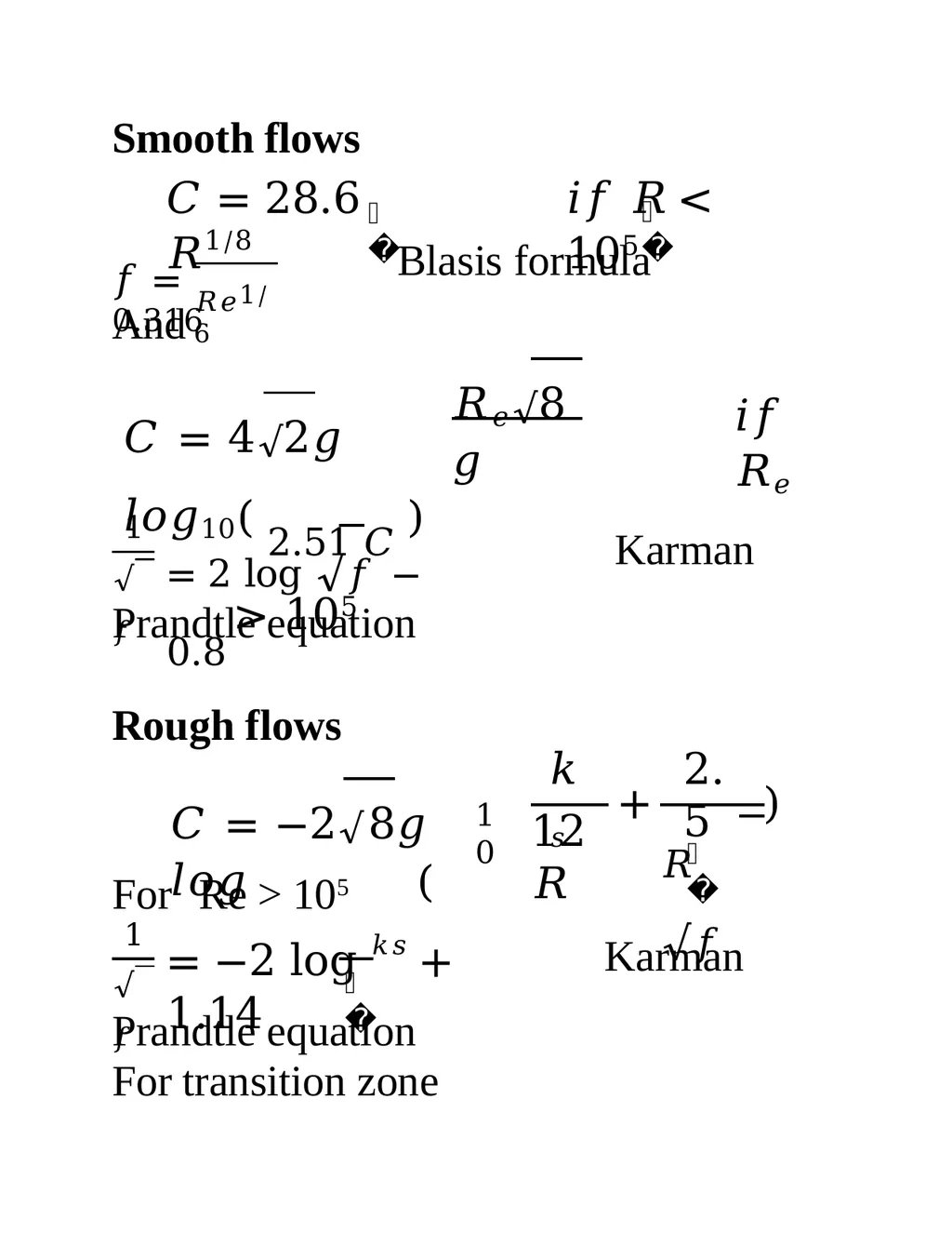 Open-Channel Flow Contents Free surface flow - slide 52 of 84