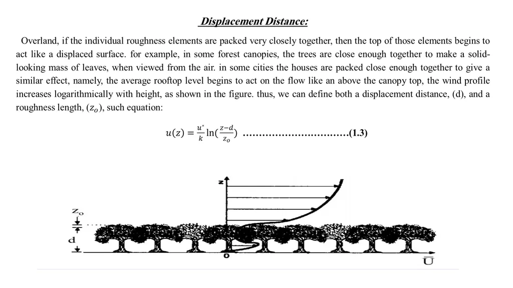 Vertical Wind Profile and Aerodynamic Roughness - slide 6 of 8