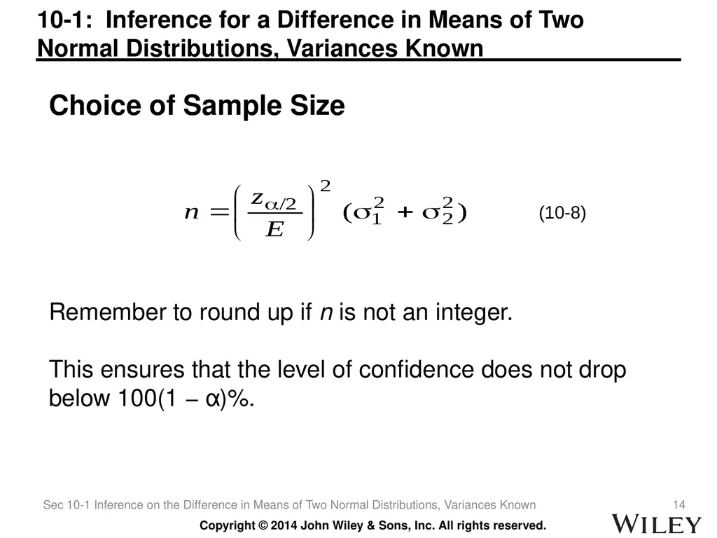 Chapter 10 Statistical Inference for Two Samples - slide 14 of 56