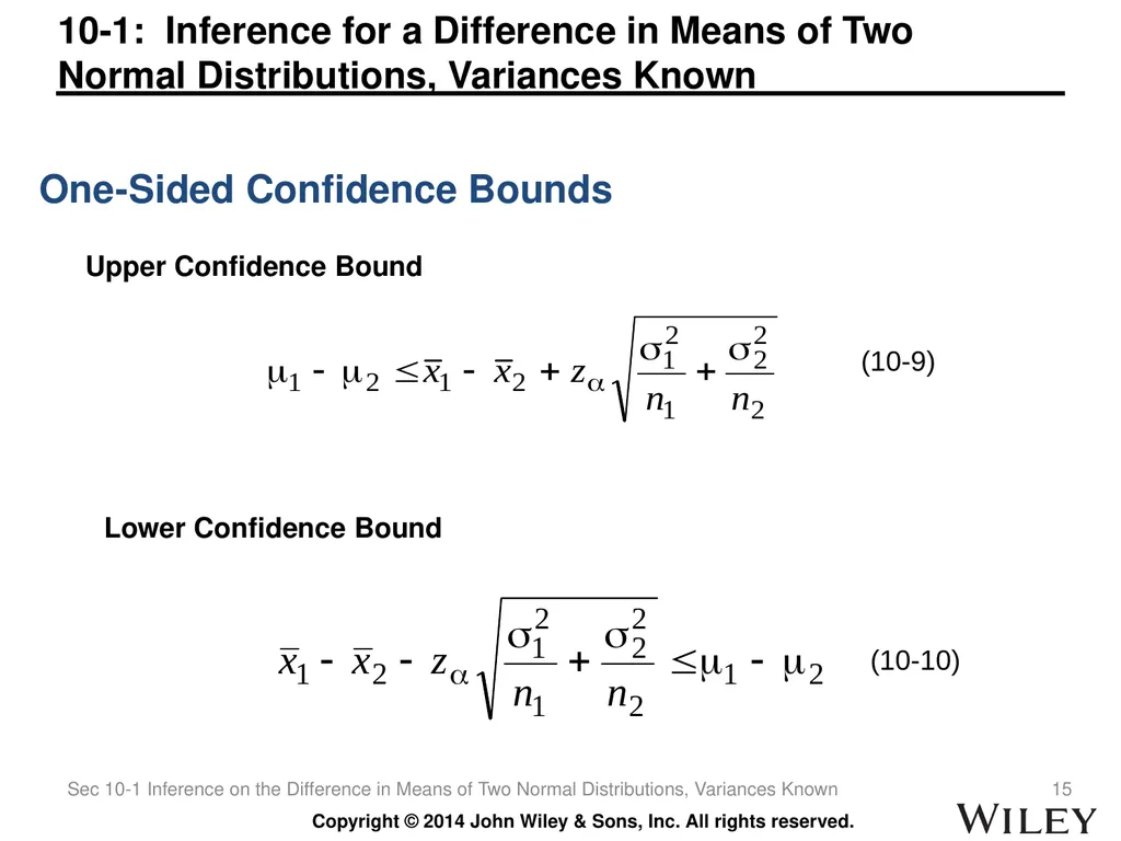 Chapter 10 Statistical Inference for Two Samples - slide 15 of 56