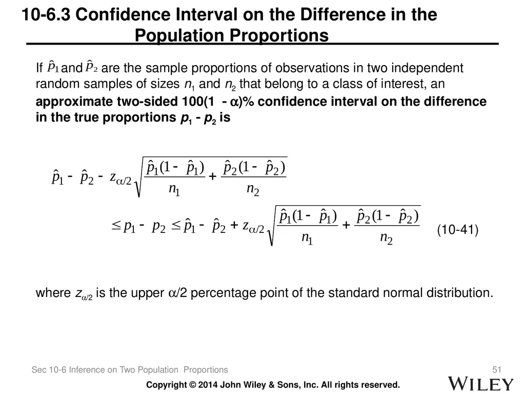 Chapter 10 Statistical Inference for Two Samples - slide 51 of 56