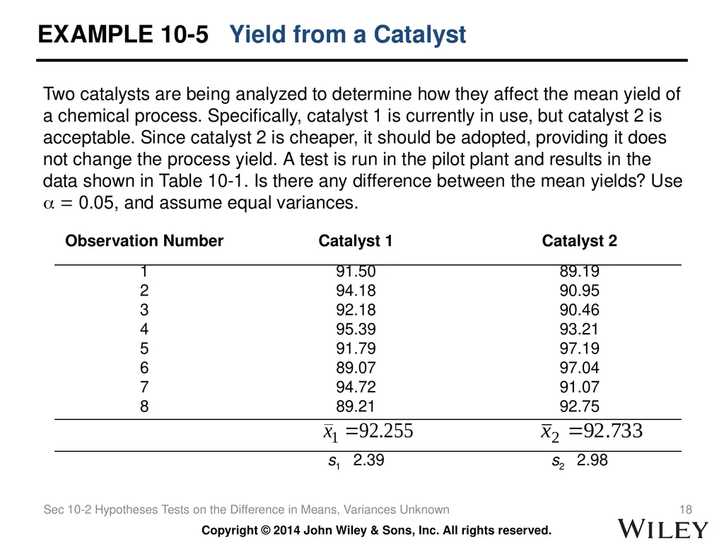 Chapter 10 Statistical Inference for Two Samples - slide 18 of 56