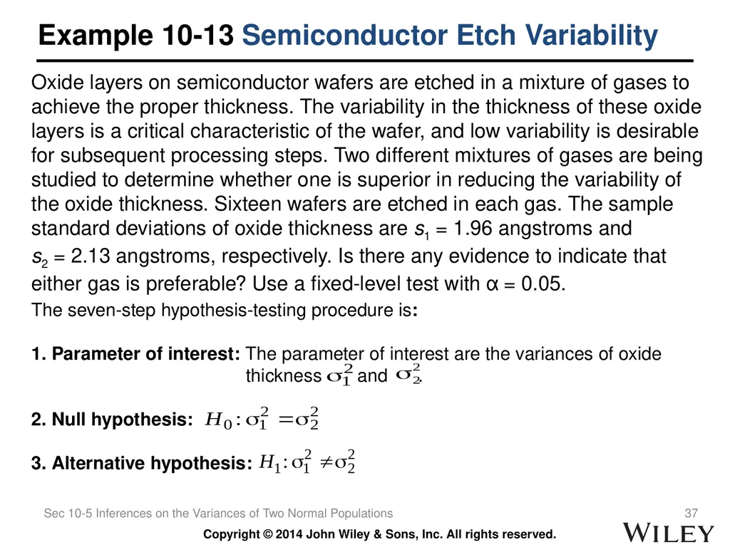 Chapter 10 Statistical Inference for Two Samples - slide 37 of 56