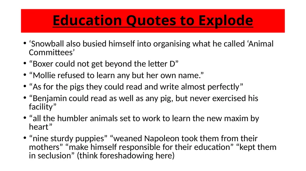 Making Notes on each Chapter Key Notes Reminders - slide 10 of 39
