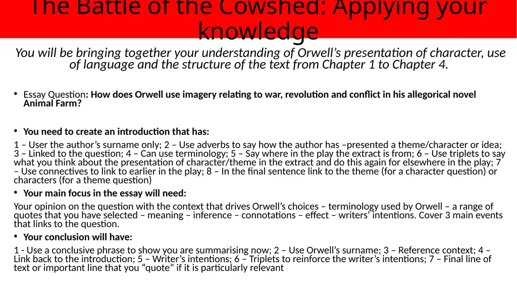 Making Notes on each Chapter Key Notes Reminders - slide 15 of 39