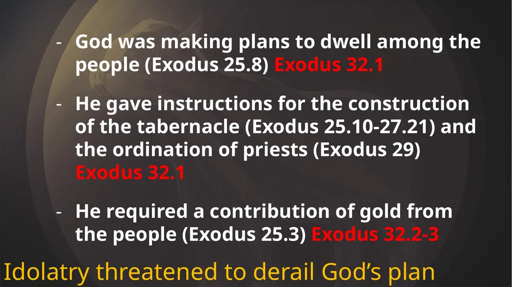 IDOLATRY PROBLEM is the our jealous GOD Israel’s - slide 7 of 16
